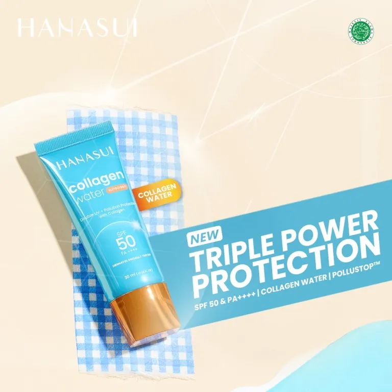 Hanasui Collagen Water Sunscreen_Kandungan Kolagen_