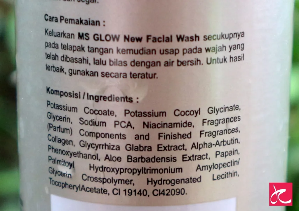 MS Glow Facial Wash 4