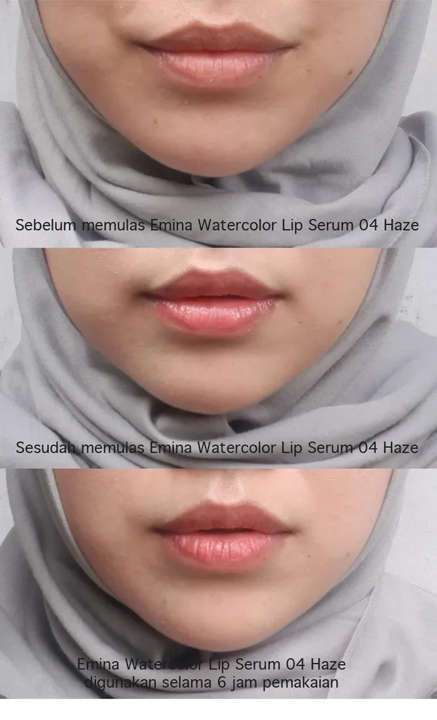 Review Emina Watercolor Lip Serum_Performa_