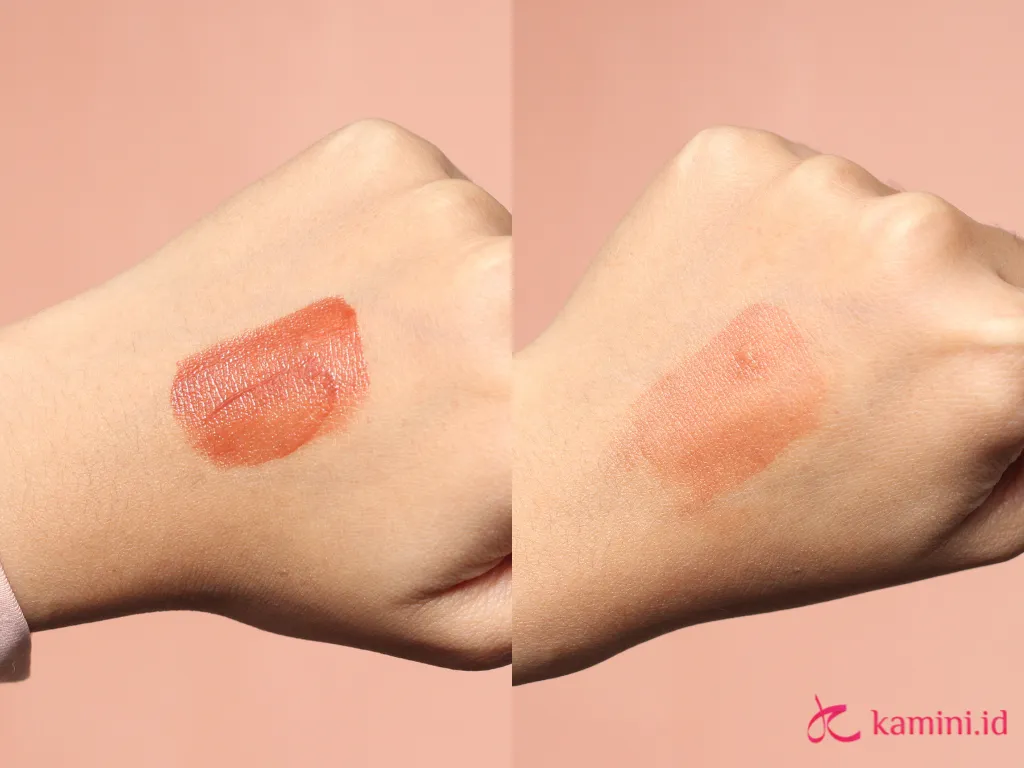 Review Hanasui Tintdorable Lip Stain_impresi_