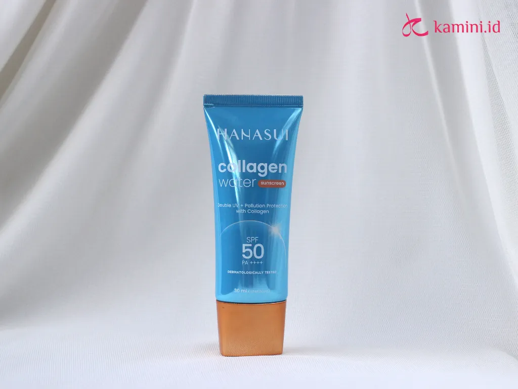 Review Hanasui Water Colagen Sunscreen_