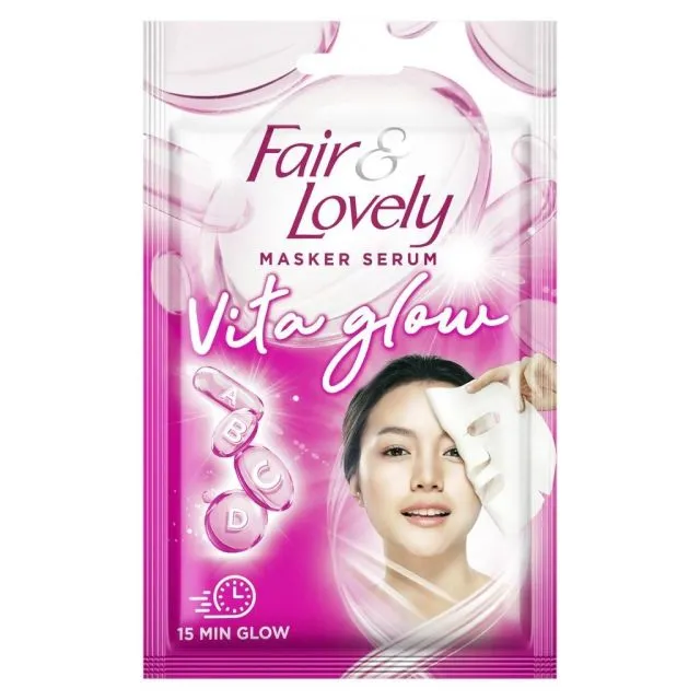 fair n lovely vita glow sheet mask_