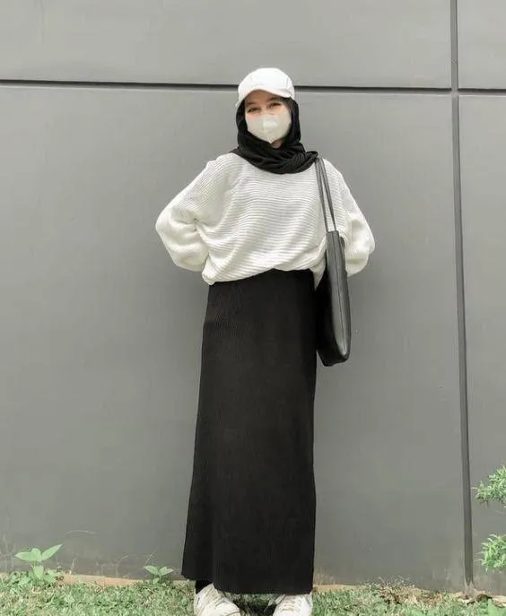 ootd hitam hijab-10_