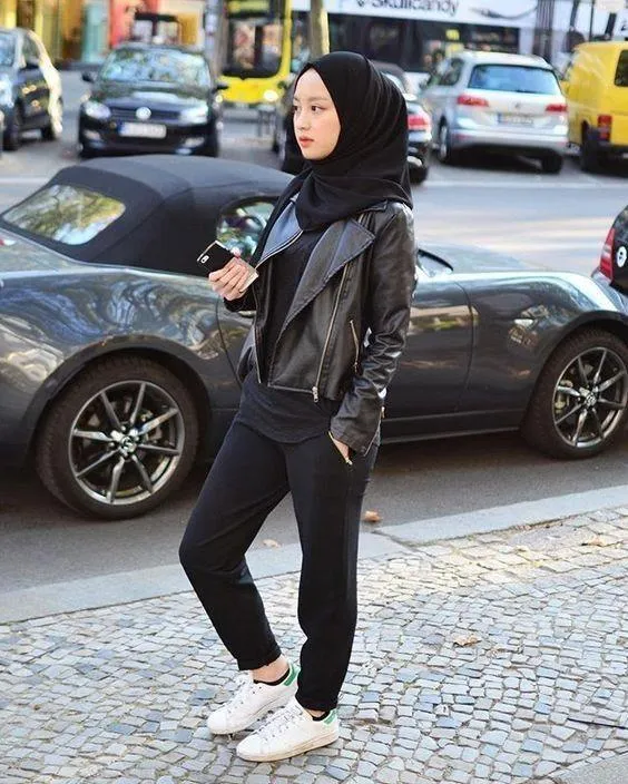 ootd hitam hijab-4_
