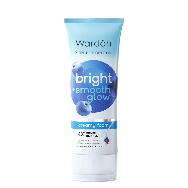 wardah flek hitam_Wardah Perfect Bright Creamy Foam Bright Smooth Glow_
