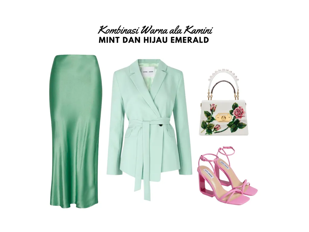 Warna Mint dan Hijau Emerald_