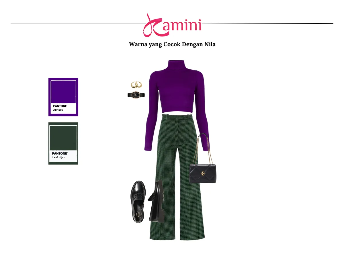 Warna Nila dan Warna Leaf Green_