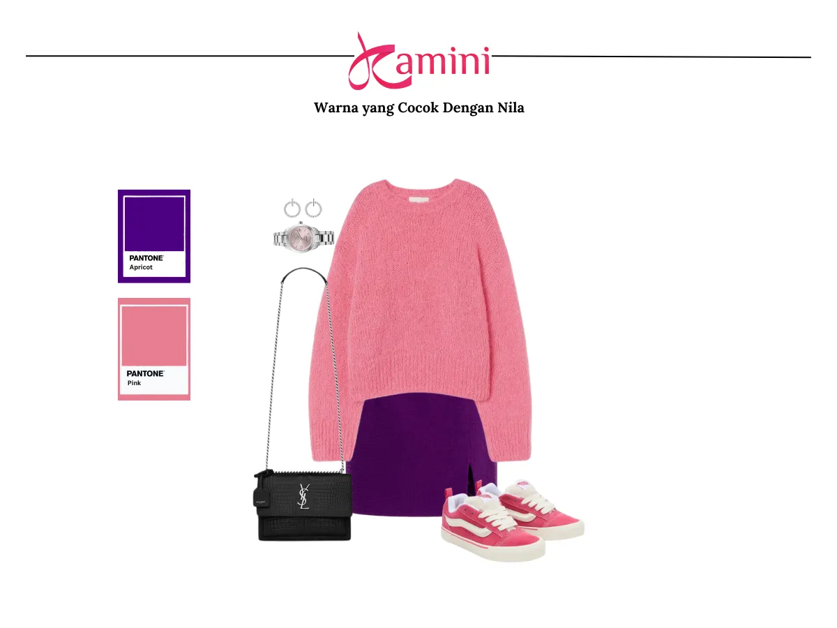 Warna Nila dan Warna Pink_