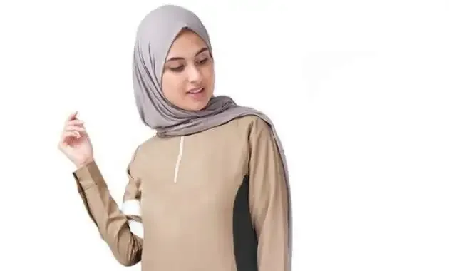warna hijab yang cocok untuk baju warna nude_Abu-Abu_