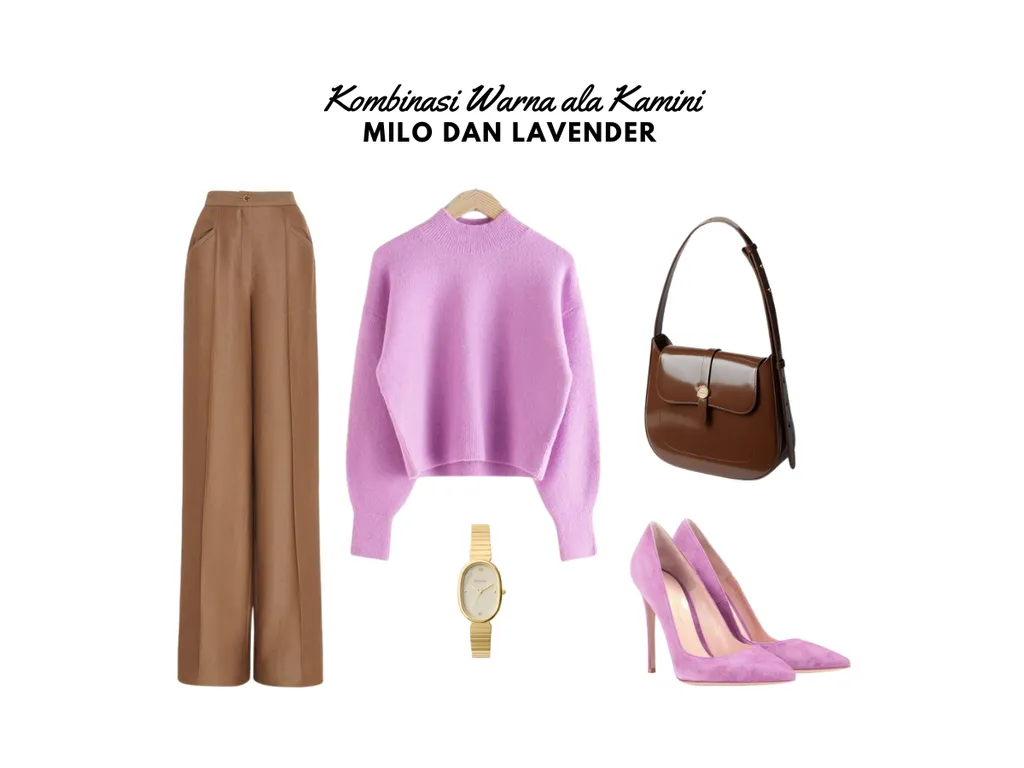 Warna Milo dan Lavender_