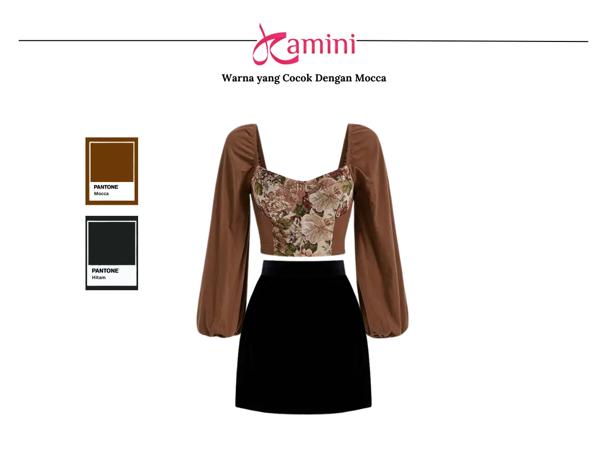 Warna Mocca dan Hitam_