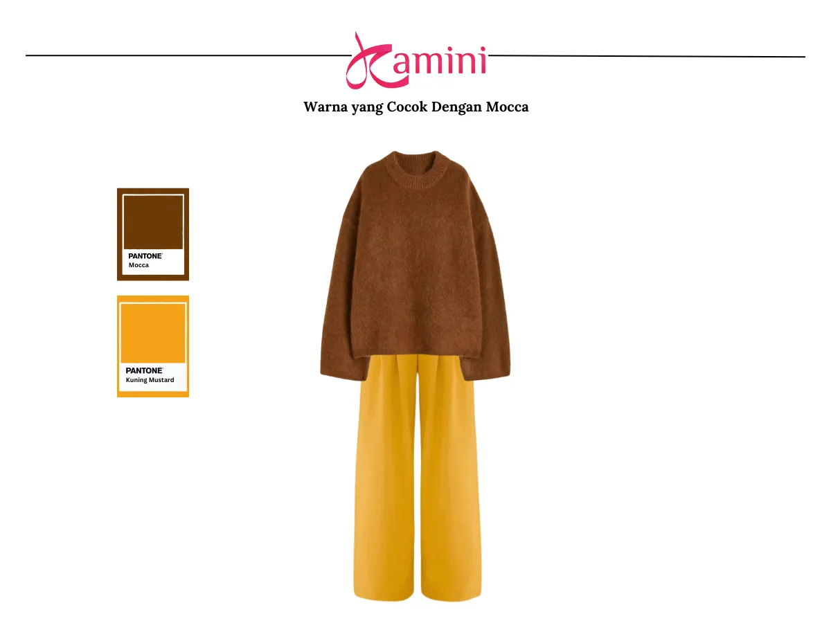 Warna Mocca dan Kuning Mustard_