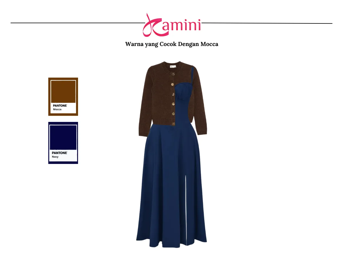 Warna Mocca dan Navy_