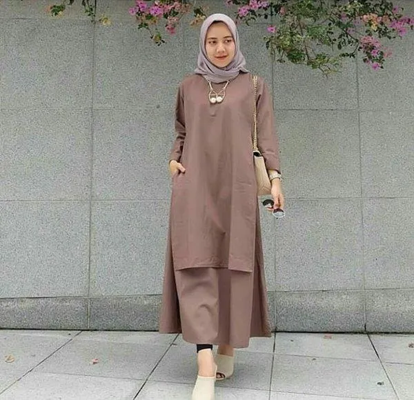 warna hijab yanng cocok untuk baju milo_Abu Muda_