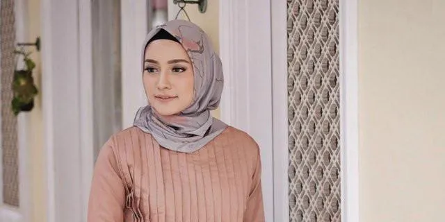 warna hijab yanng cocok untuk baju milo_Abu Tua_