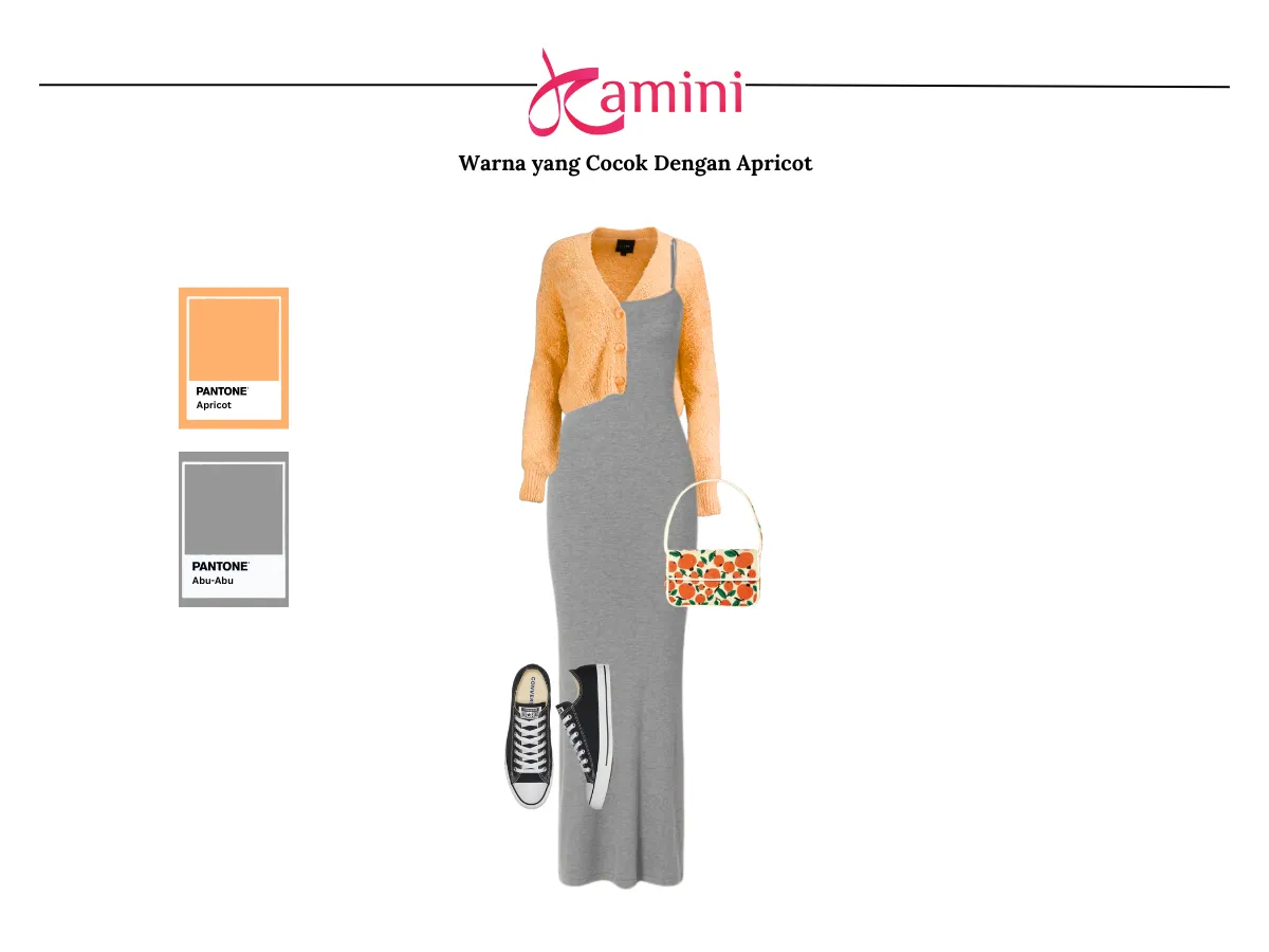 Warna Apricot dan Warna Abu-Abu_
