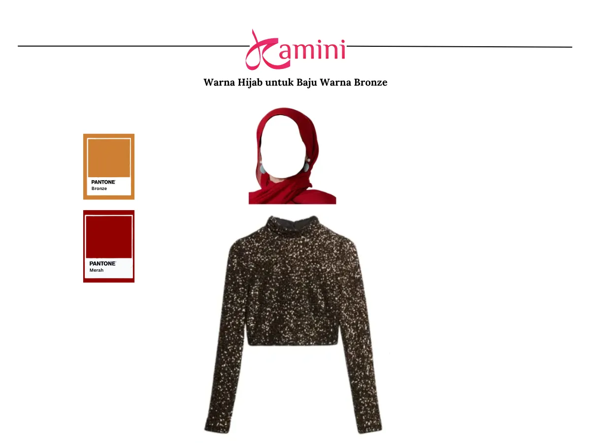 5. Hijab Warna Merah_