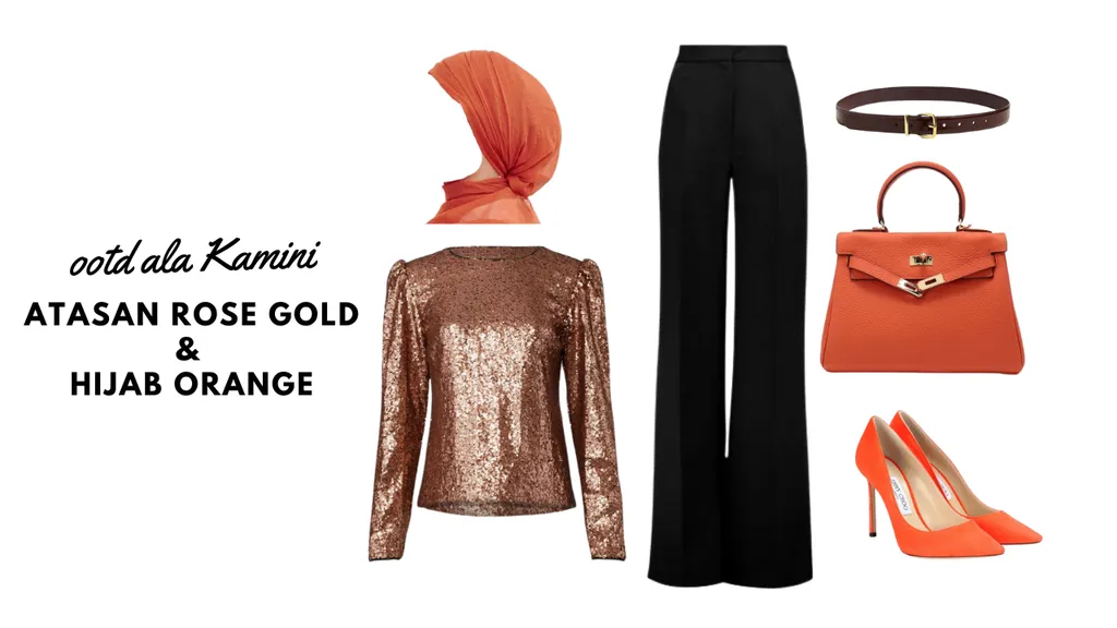 Hijab Warna Orange_