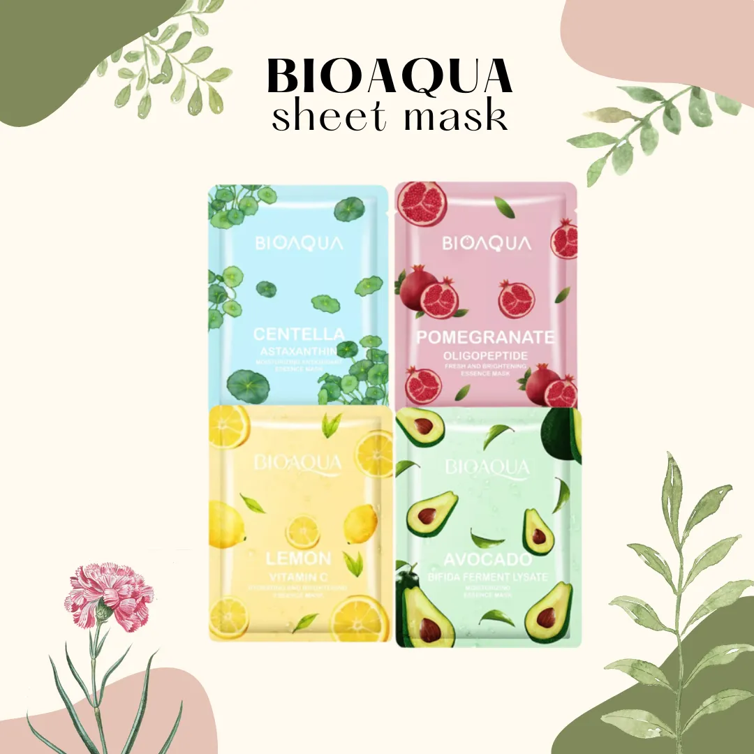 10 Varian Sheet Mask Bioaqua dan Manfaatnya untuk Kulit