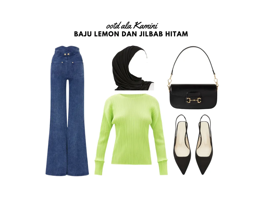 Baju Lemon dan Jilbab Hitam_