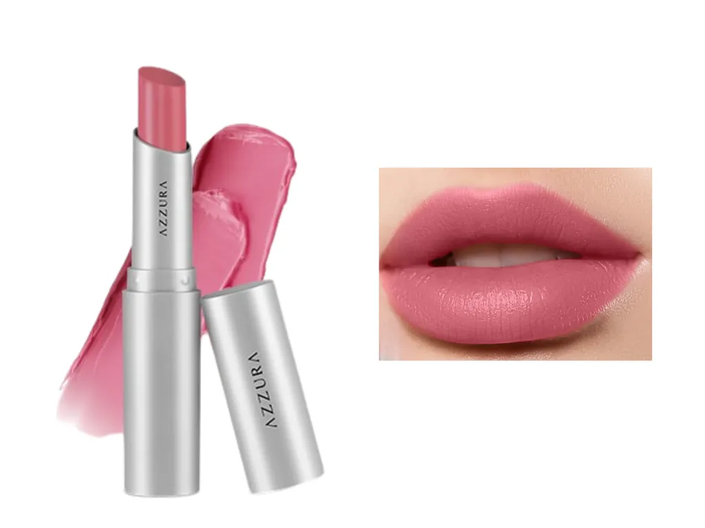 Warna Lipstik untuk Remaja - Azzura Longlasting Lipstick Lipstik - Pink Blossom_Warna Lipstik untuk Remaja - Azzura Longlasting Lipstick Lipstik - Pink Blossom_
