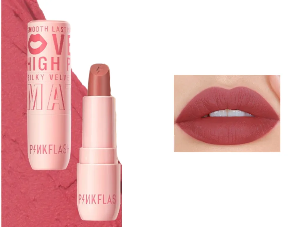 Warna Lipstik untuk Remaja - PinkFlash PinkCover Cover Girl Matte Lipstick - PK04_