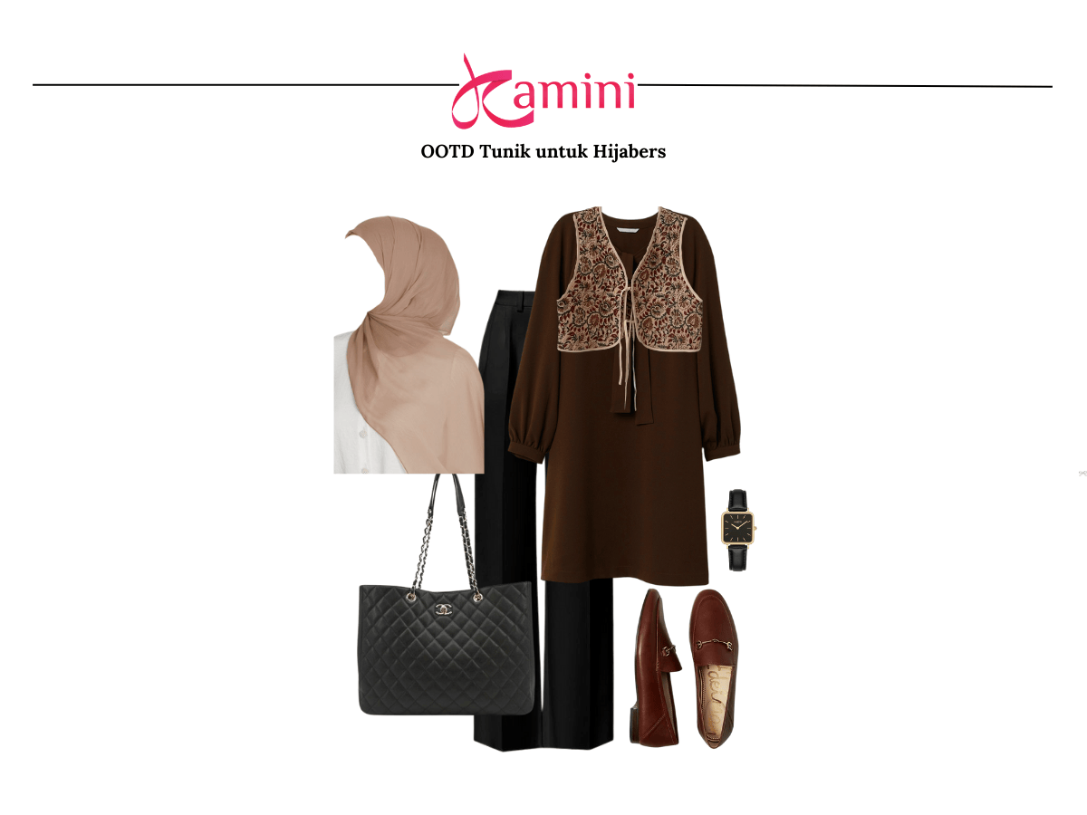 Tunik Hijab Boho Style