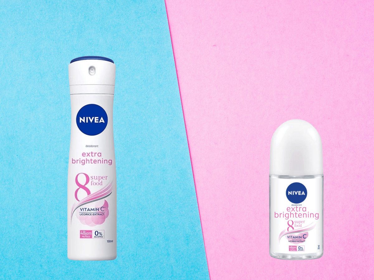 3. Nivea Extra Brightening Deodorant