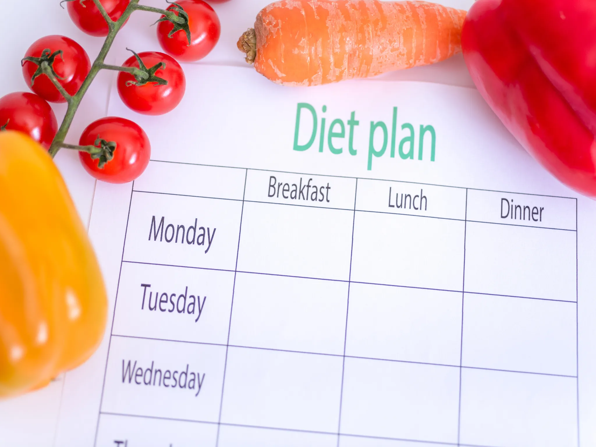 2. Fokus pada Makanan Bernutrisi_