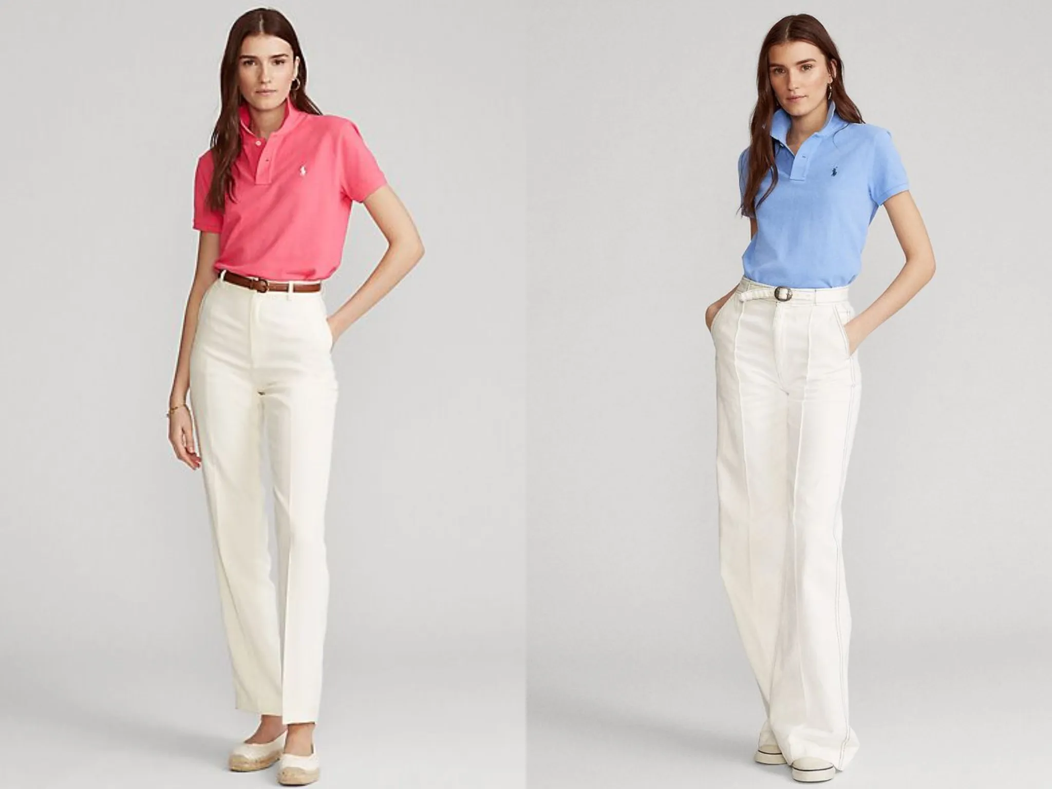 4. Kaus Polo dan Celana Katun_