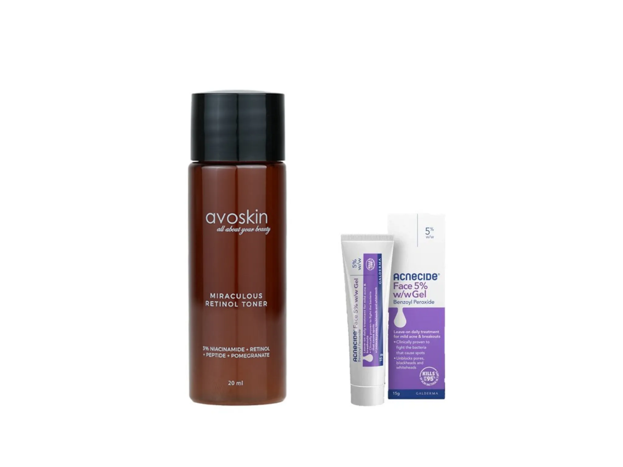 4. Retinol + Benzoyl Peroxide_
