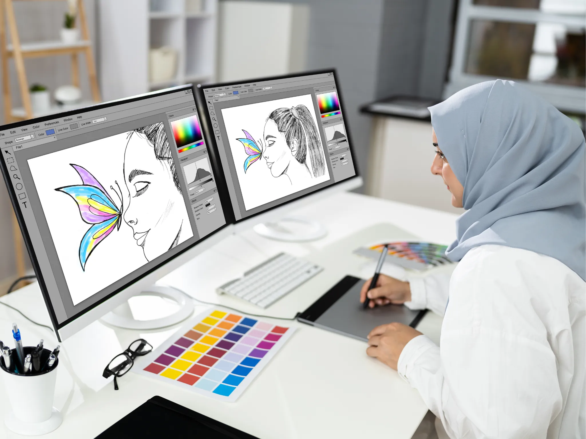 5. Desain Grafis atau Editing Video_