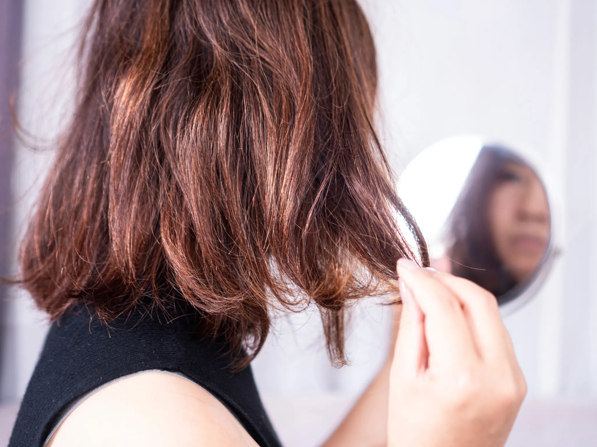 1. Melembapkan Rambut Kering_