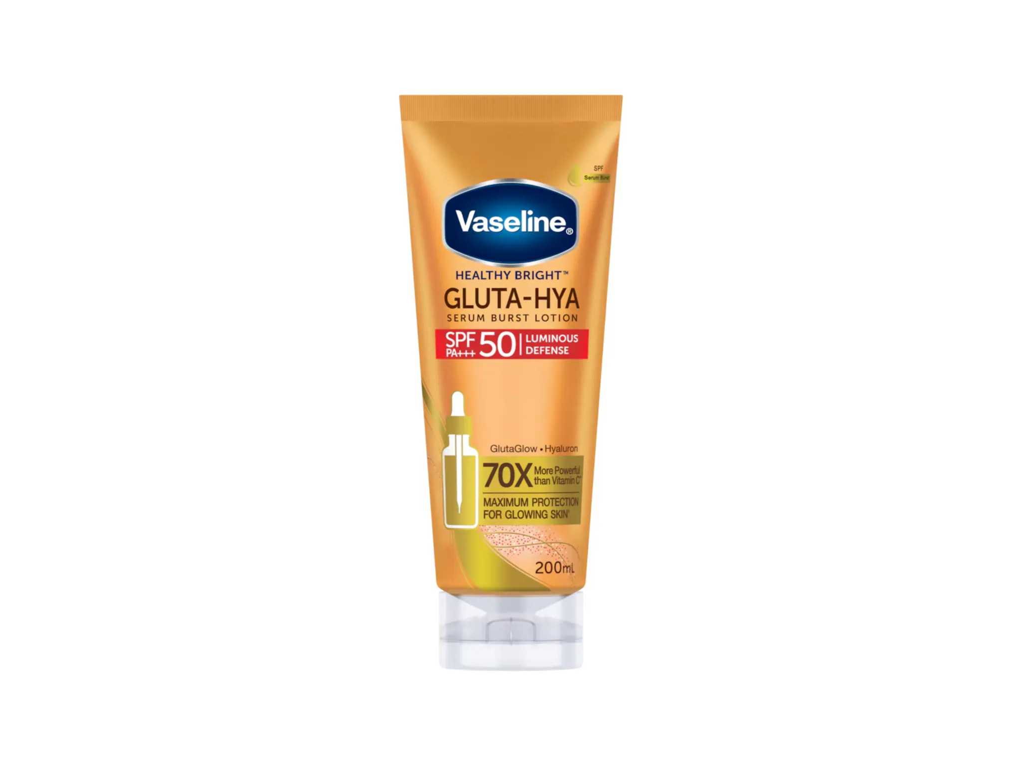 2. Vaseline Healthy Bright Gluta-Hya Serum Burst Lotion Flawless Glow_