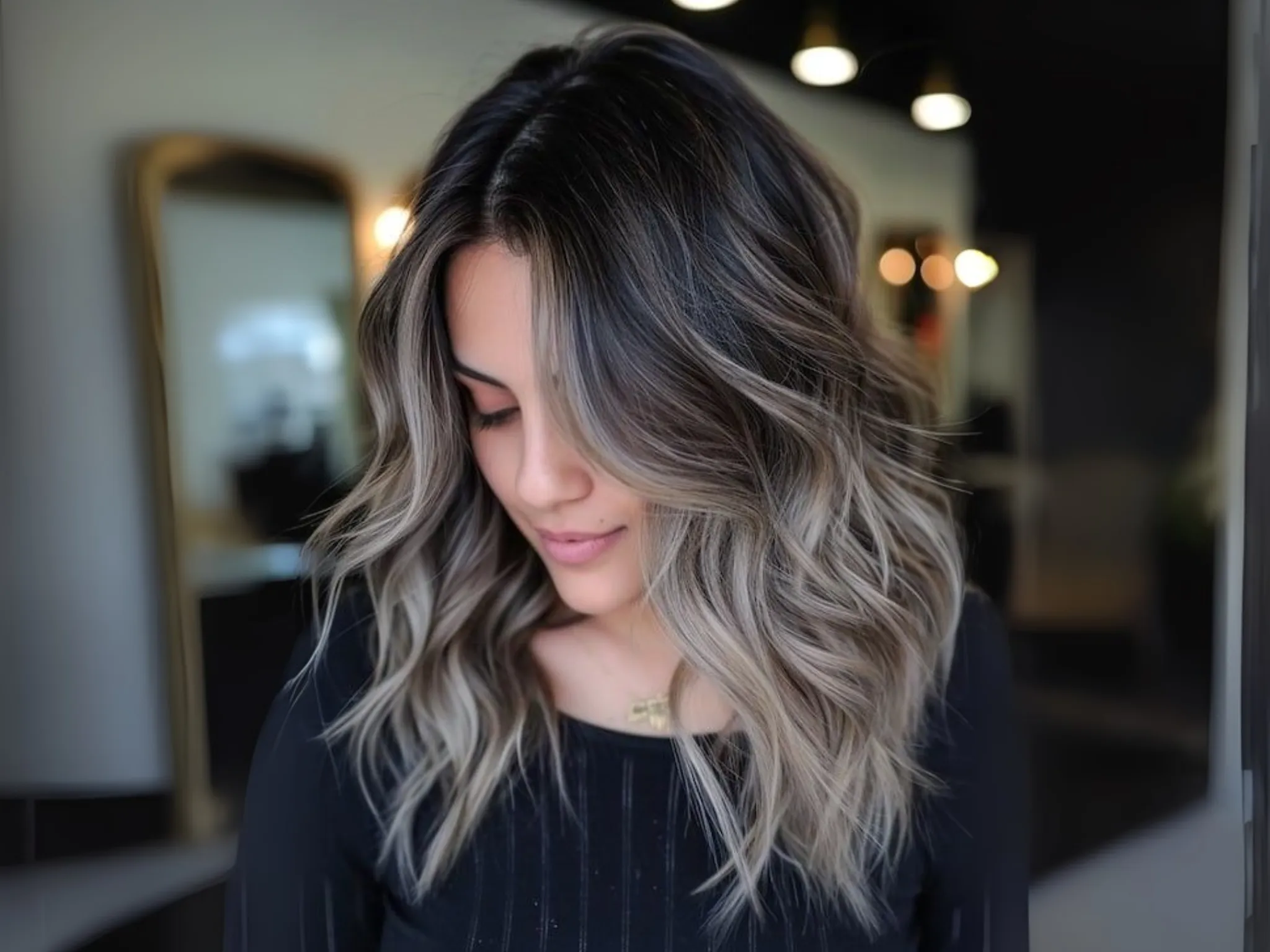 4. Ash Brown Ombre_