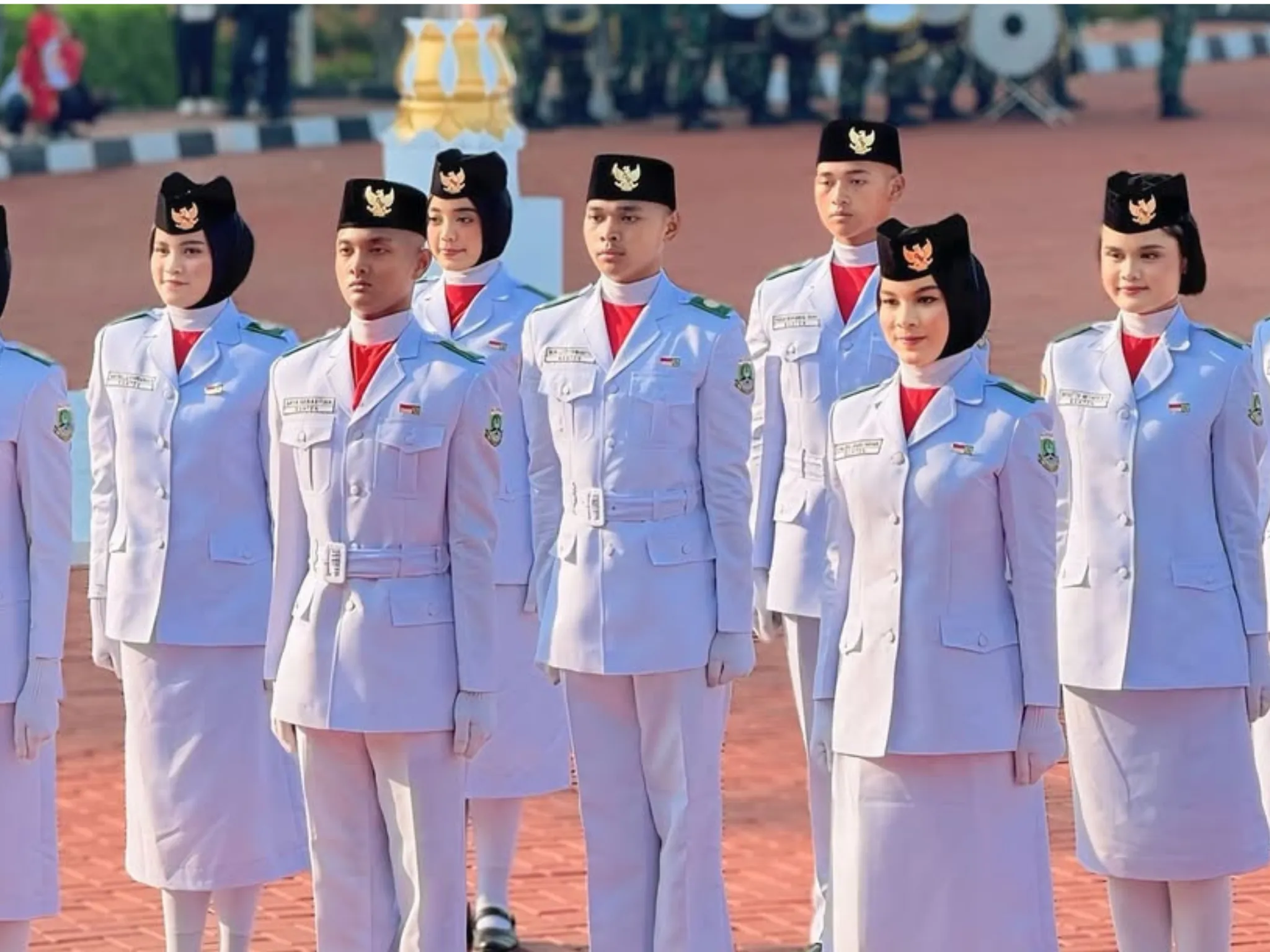 Fabian Yahva, Anak Denny Cagur Jadi Paskibraka Banten_