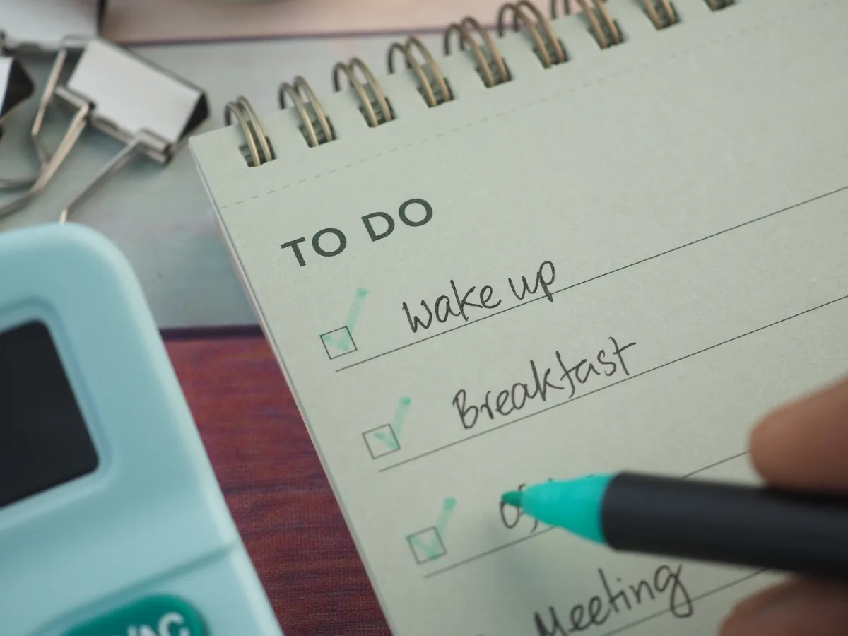 1. Atur Jadwal Harian dengan Rapi_