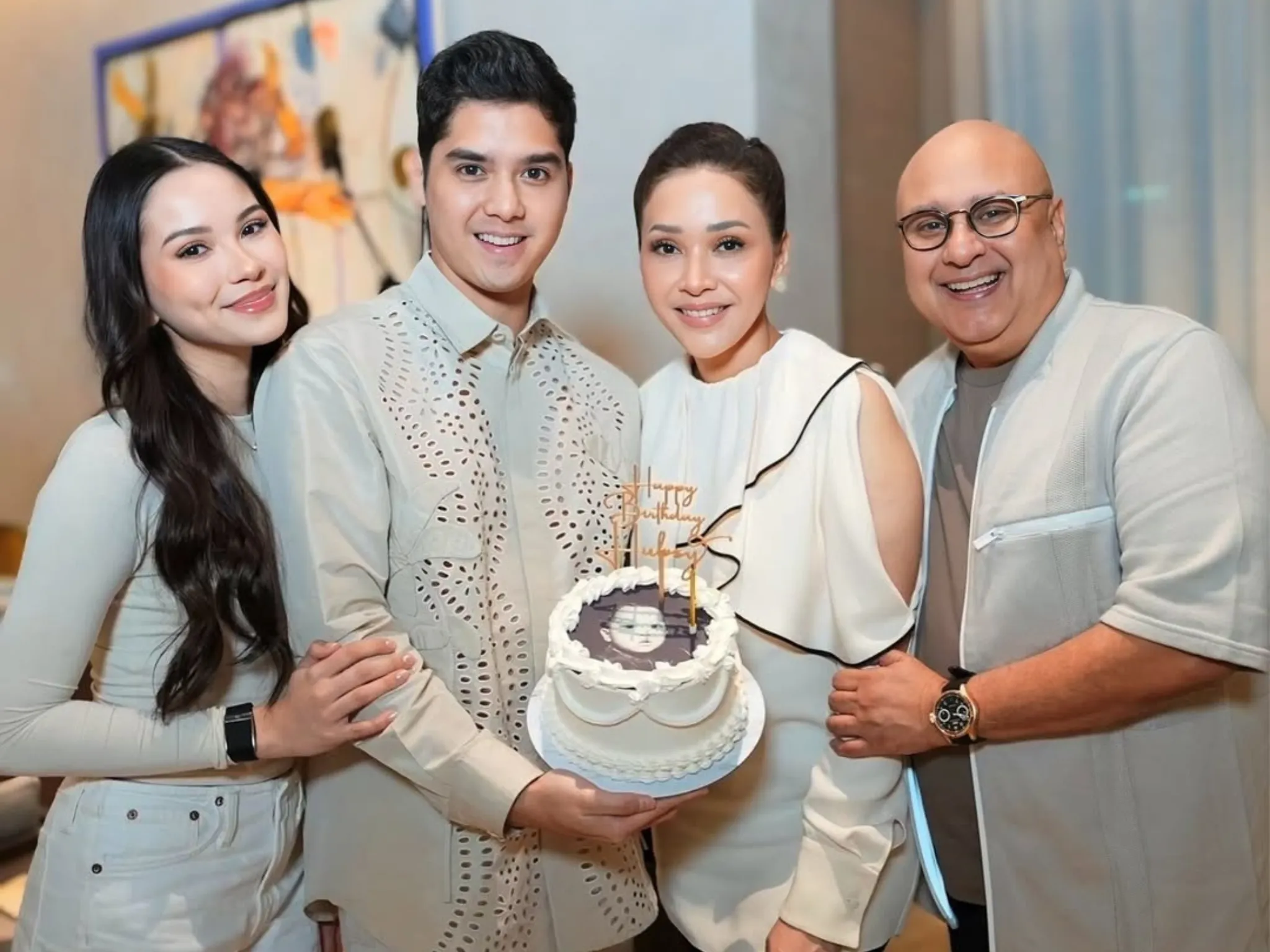 Ultah ke-28, Maia Estianty Doakan Al Ghazali Cepat Beri Cucu_