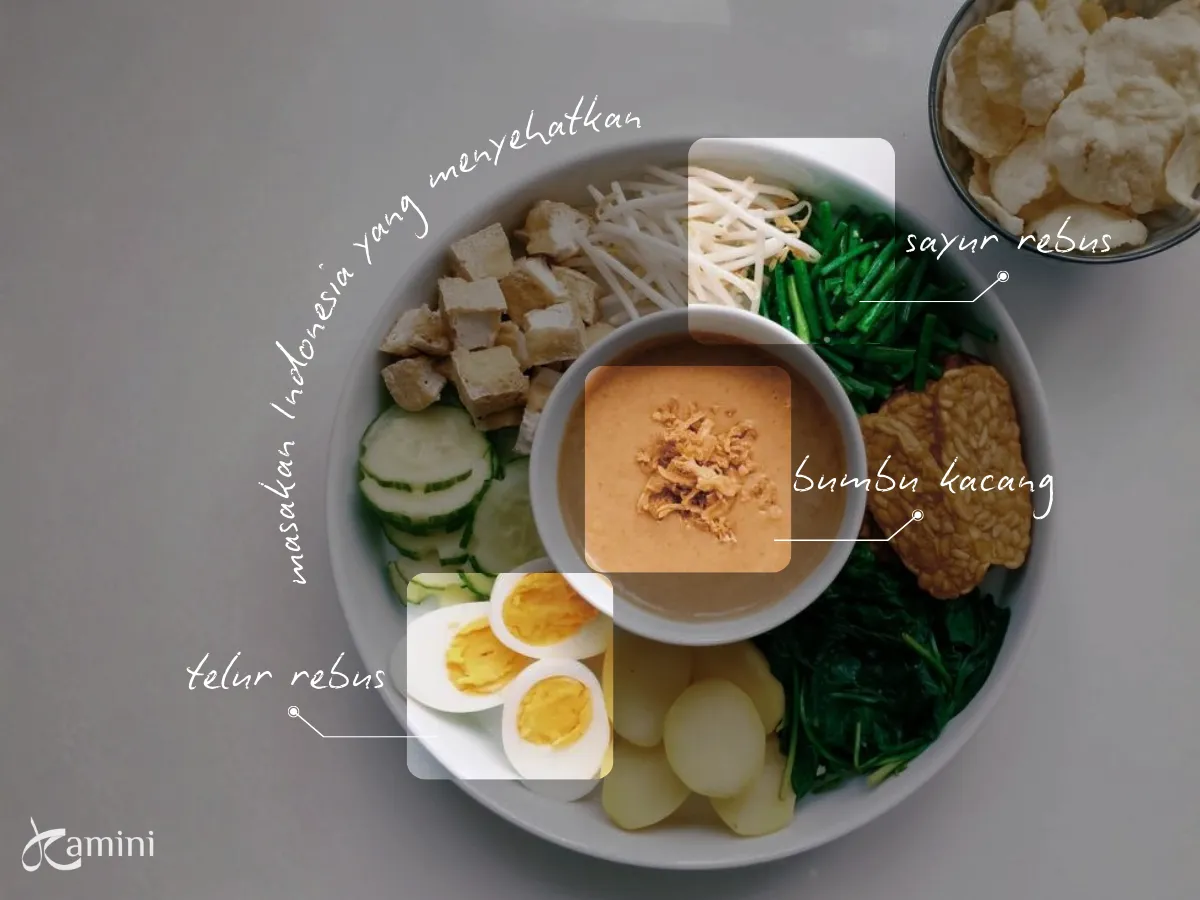 3. Pecel dan Gado-Gado